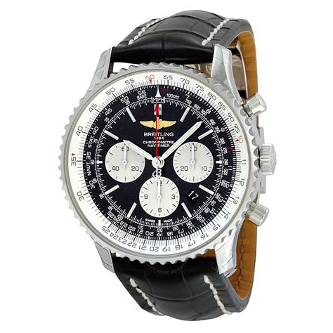 leather breitling mens watches|used breitling watches men sale.